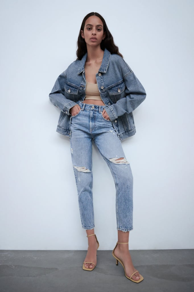 zara mom fit jeans review