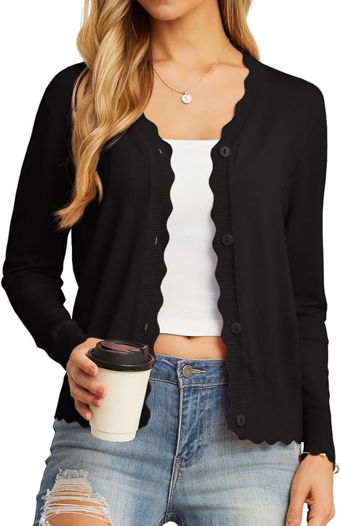 Best Scalloped Edge Sweater