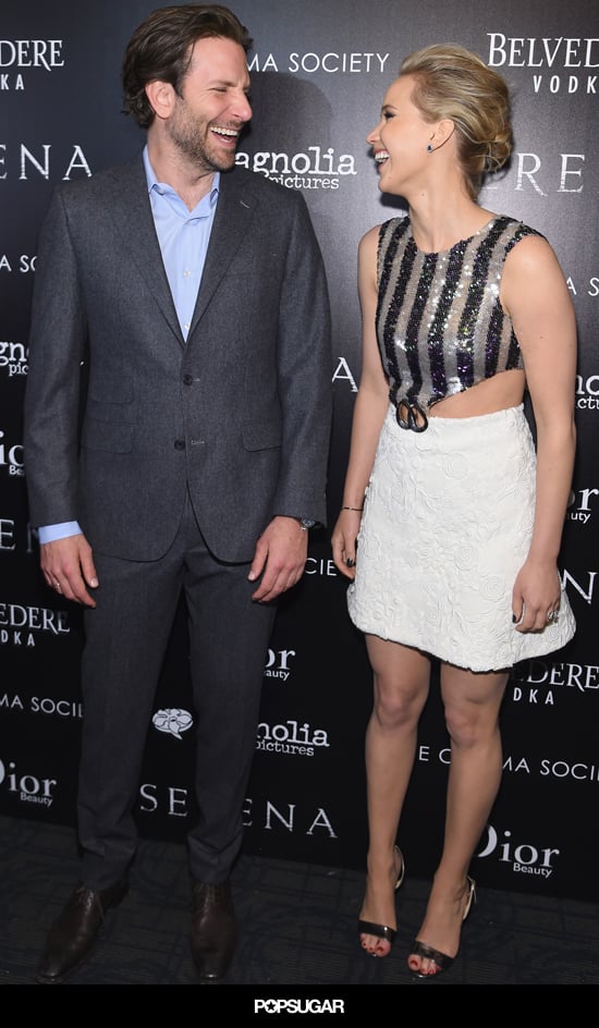 Jennifer Lawrence and Bradley Cooper at Serena Event Photos