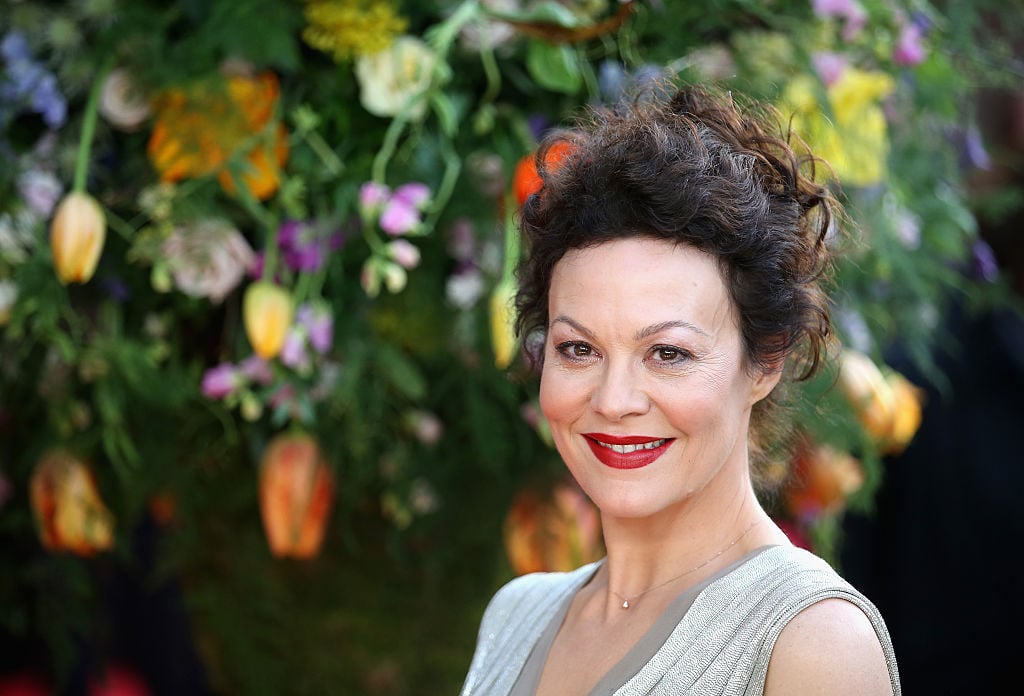 LONDON, ENGLAND - APRIL 13:  Actress Helen McCrory attends the UK premiere of