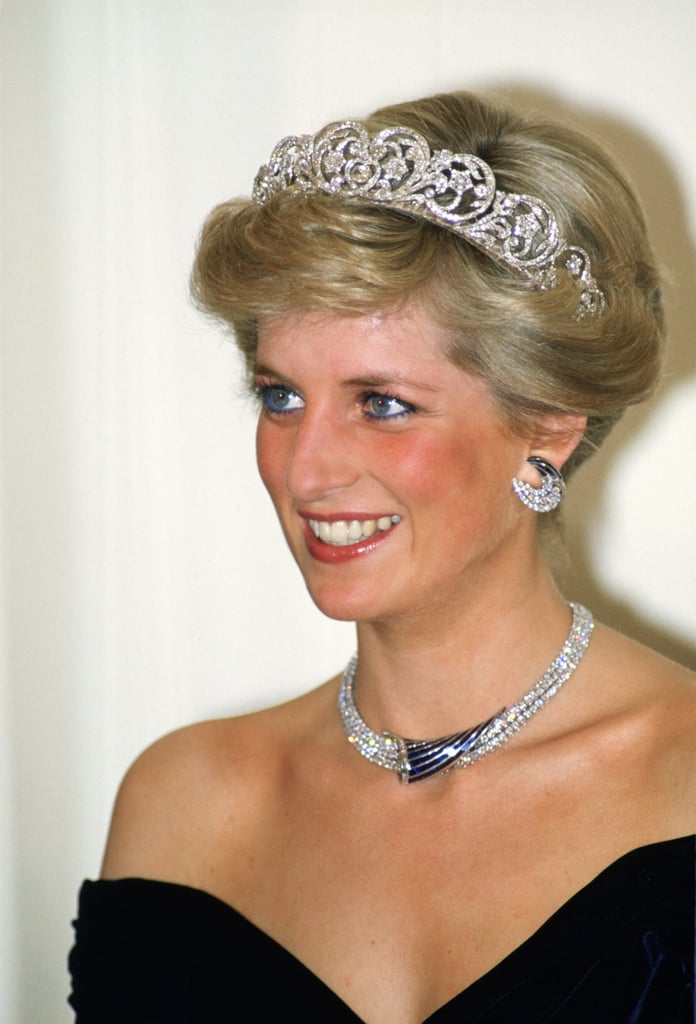 The Oman Diamond Suite | Princess Diana's Jewelry | POPSUGAR Fashion ...