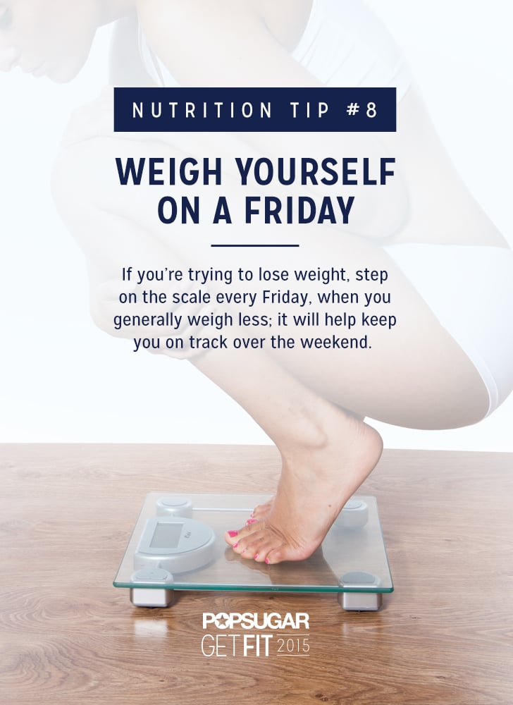 Trying to lose weight? Here are some tips on when to weigh yourself