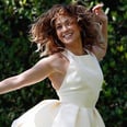 J Lo Looks Like an Elegant Backyard Bride in This Little White Dress