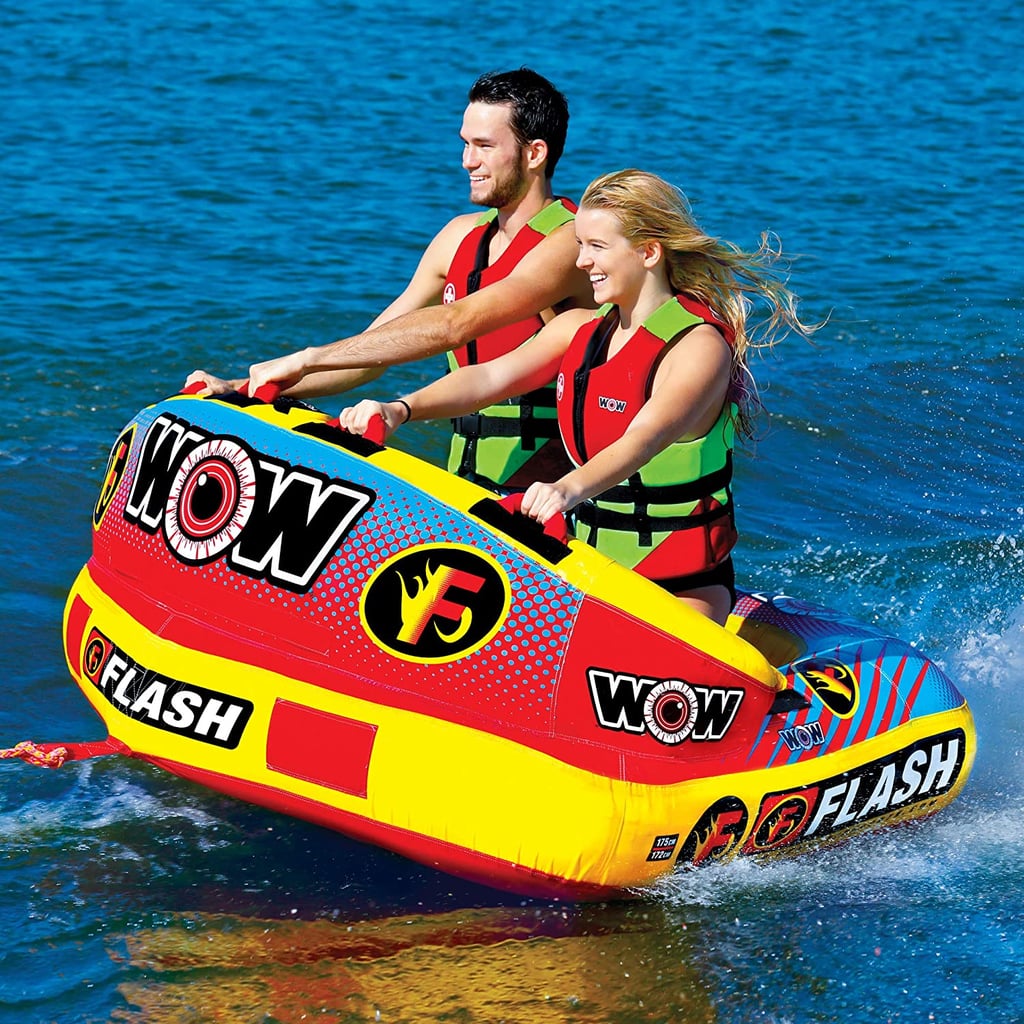 Sportsstuff Oddball 2 Boat Towable Inflatable Water Inner Tube for 1 or 2 Riders 