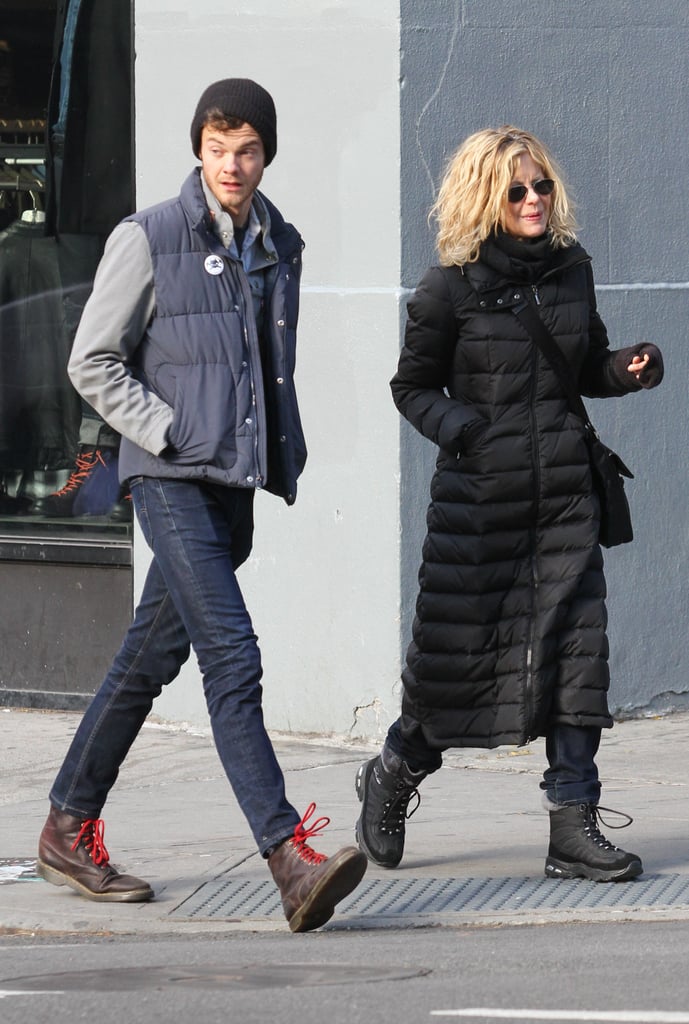 Meg Ryan and Son Jack Out in NYC November 2016