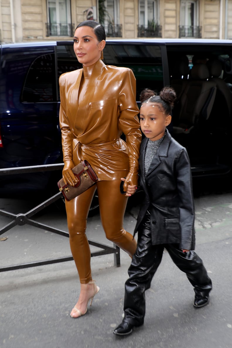 Kim Kardashian and North West