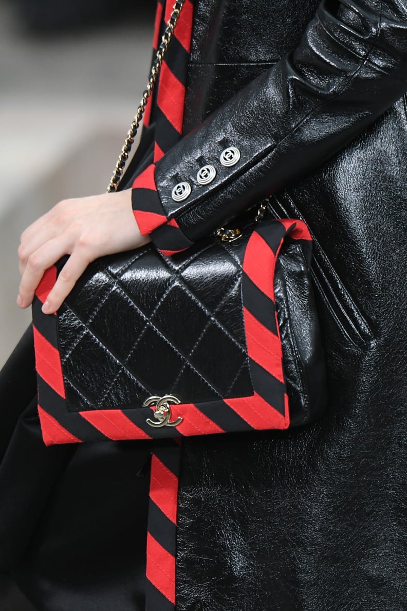 A Chanel Bag on the Runway During Paris Fashion Week