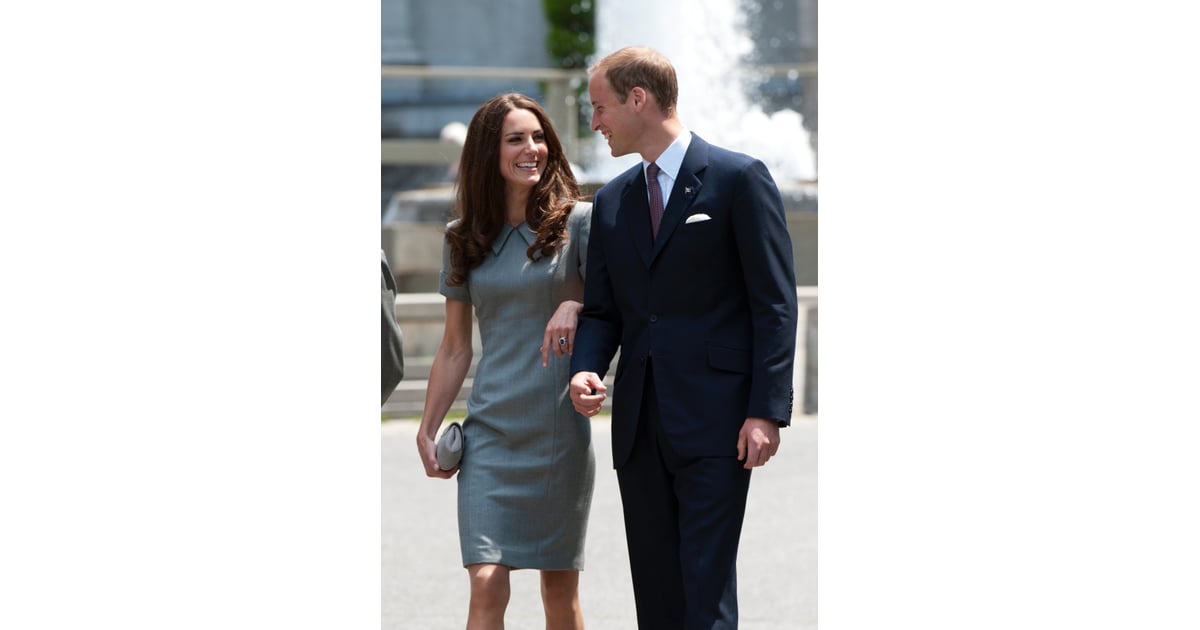 In 2011 The Newlyweds Kept Close In Canada Prince William And Kate Middleton Kissing 6123