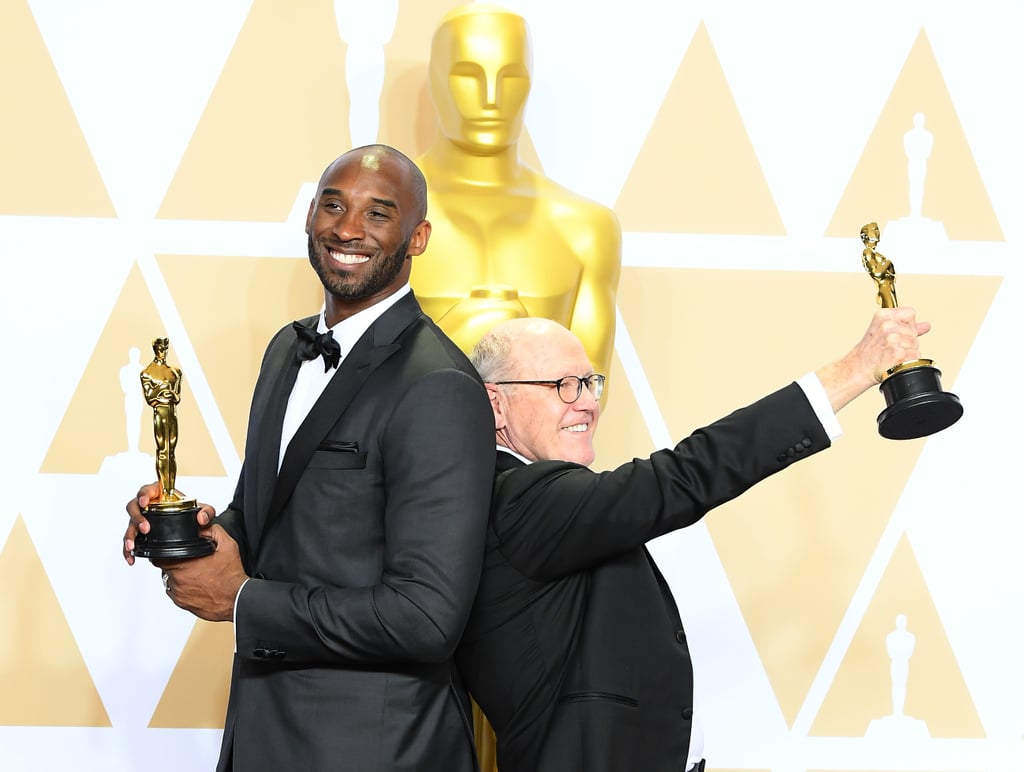 Pictured: Kobe Bryant and Glen Keane