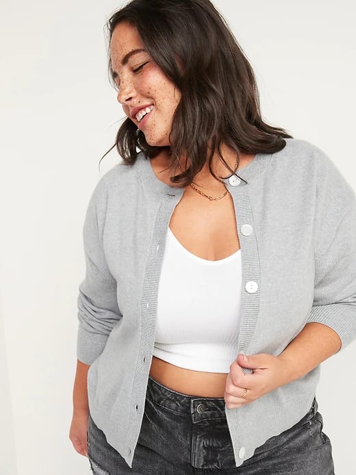 Old Navy Crew-Neck Cardigan Sweater