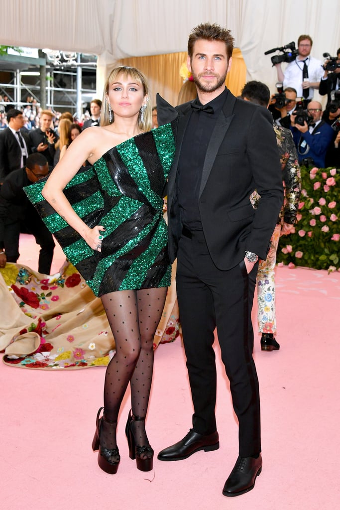 Miley Cyrus and Liam Hemsworth at the 2019 Met Gala