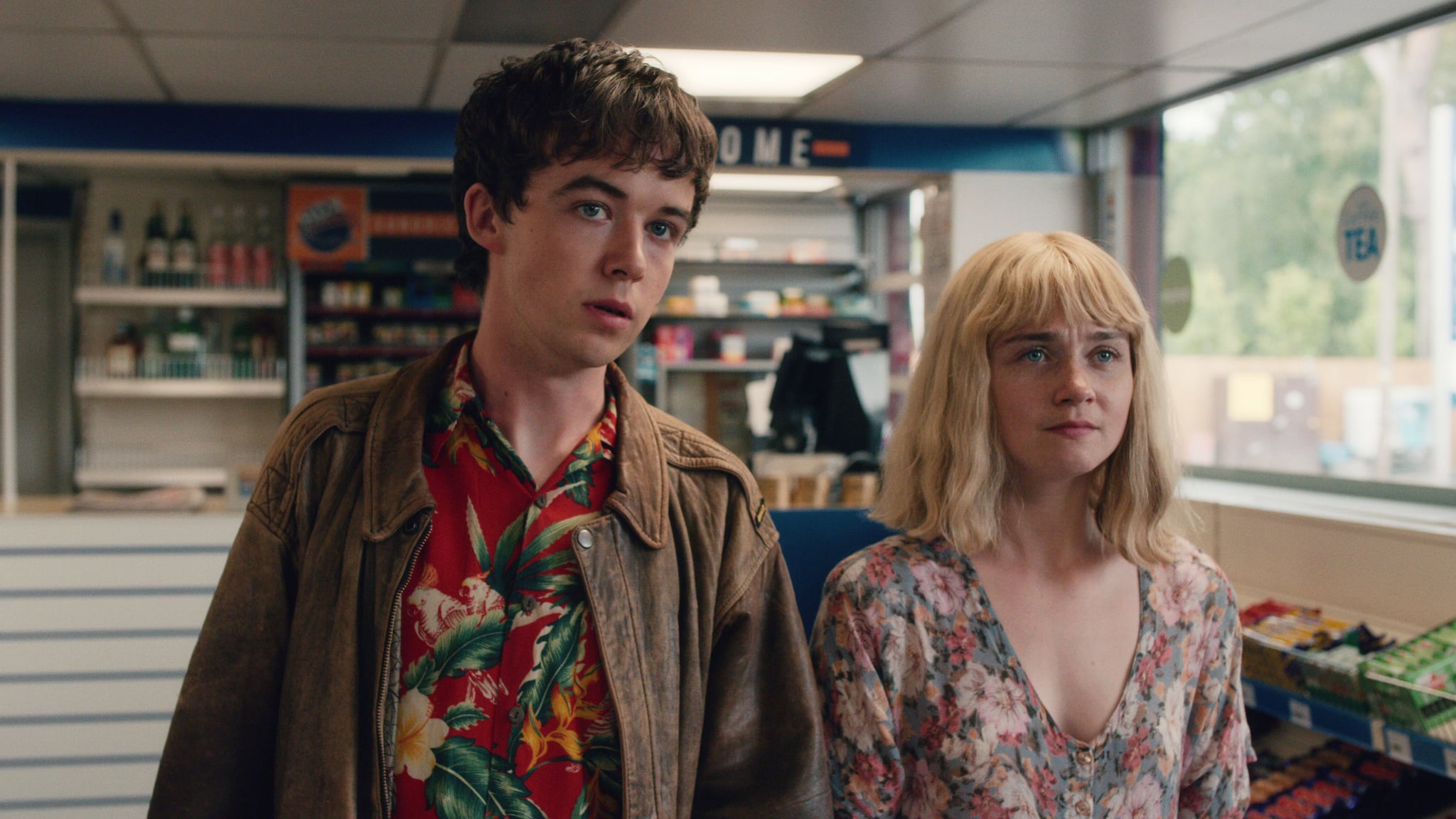 THE END OF THE F***ING WORLD, from left: Alex Lawther, Jessica Barden, (Season 1, aired in U.S. on Jan. 5, 2018). photo: Netflix / courtesy Everett Collection