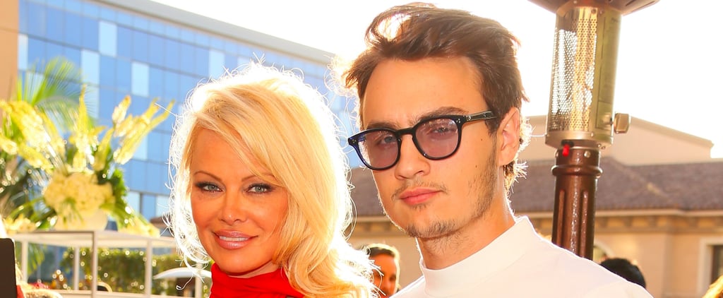 Pamela Anderson and Son at Sea Shepherd Charity Event