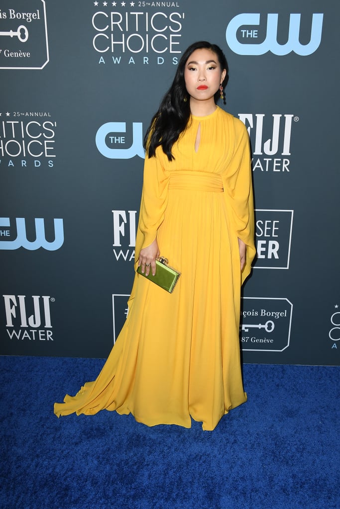 Awkwafina at the 2020 Critics' Choice Awards
