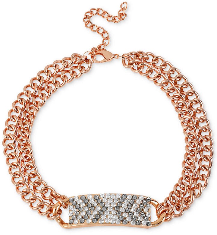 Steve Madden Rose-Gold Choker