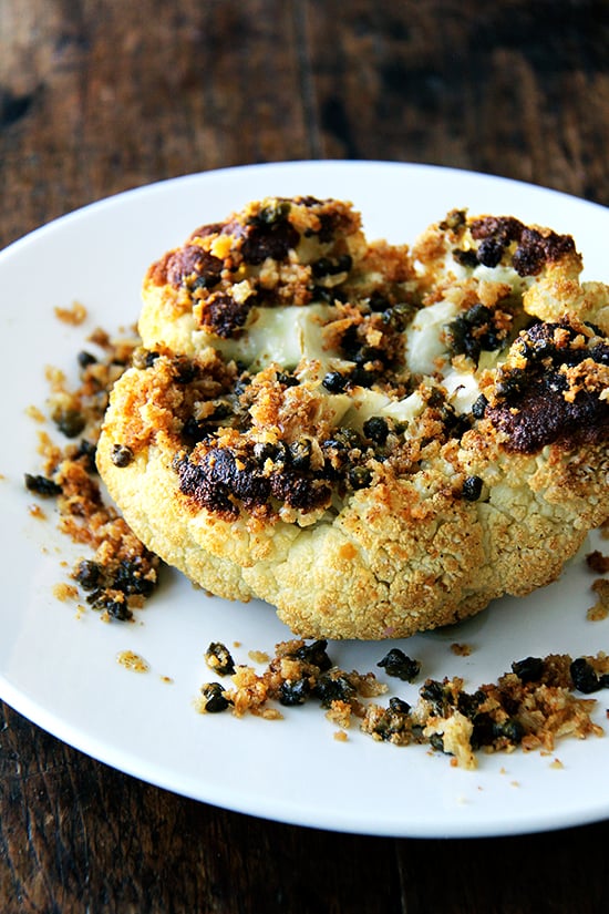 Whole-Roasted Cauliflower