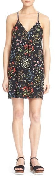 Alice + Olivia 'Fierra' Silk Shift Dress ($275)