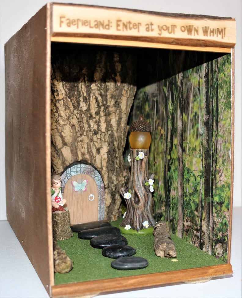 Bookshelf Fairy House