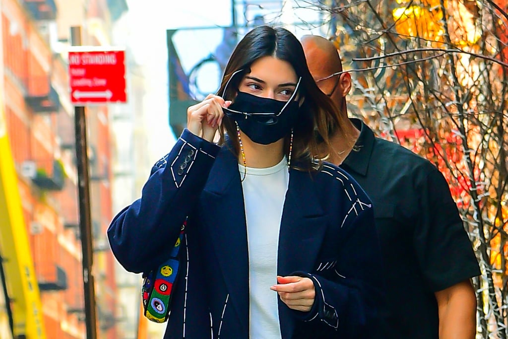 Kendall Jenner's Patchwork Staud Handbag While in New York