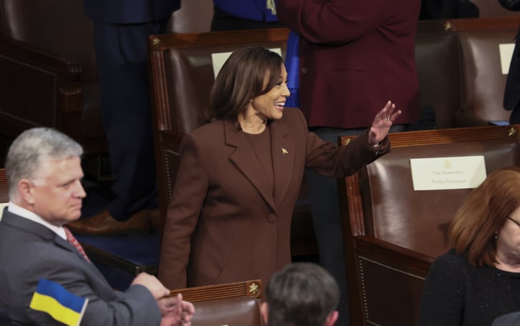 Kamala Harris Wears Sergio Hudson For State of the Union | POPSUGAR