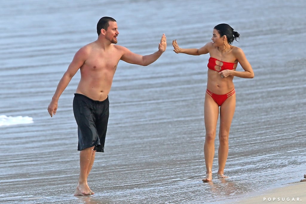 Channing Tatum and Jenna Dewan in Hawaii February 2017