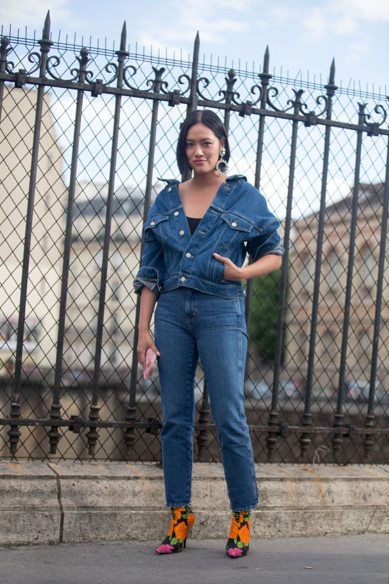 Go For Denim on Denim and Statement-Making Boots