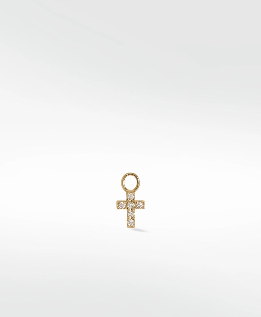 Lark & Berry Cross Diamond Charm