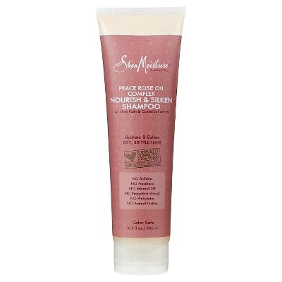 Shea Moisture Peace Rose Oil Complex Nourish & Silken Shampoo