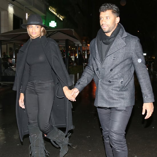 Ciara and Russell Wilson in Paris March 2016