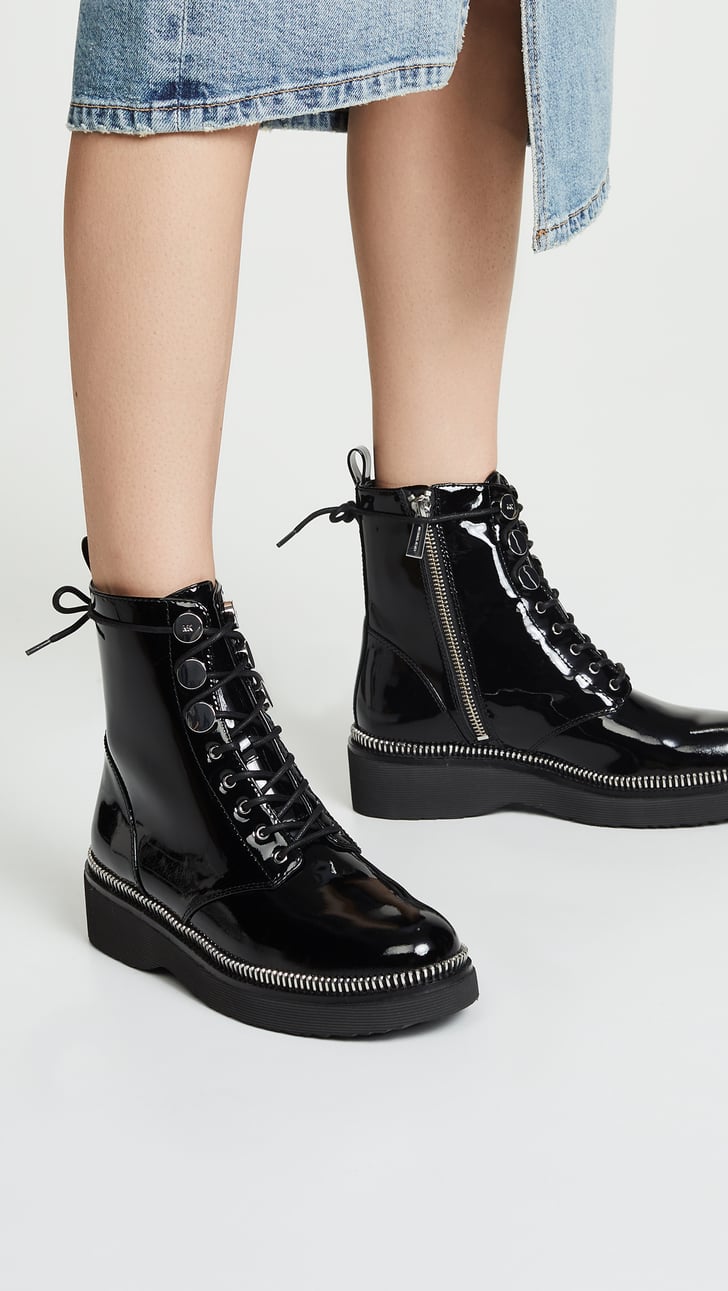 Michael Kors Tavie Combat Boots | Stock Up: You'll Wear These Stylish  Pieces Long After the Snow Is Gone | POPSUGAR Fashion Photo 14