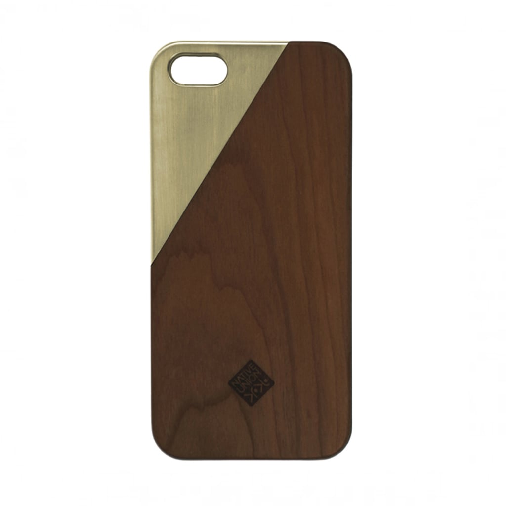 Guys are so hard to buy for, but anything for their gadgets is a good bet. Here's one of my favorites: Click Metal Phone Case ($75).