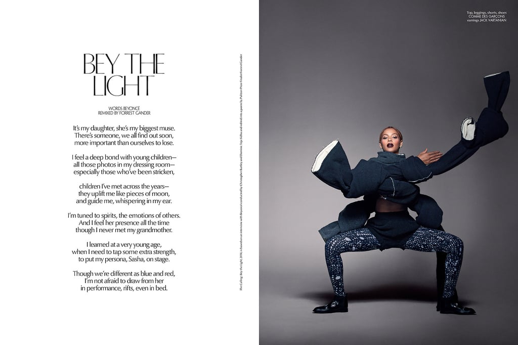 Beyonce in CR Fashion Book Issue 5 September 2014