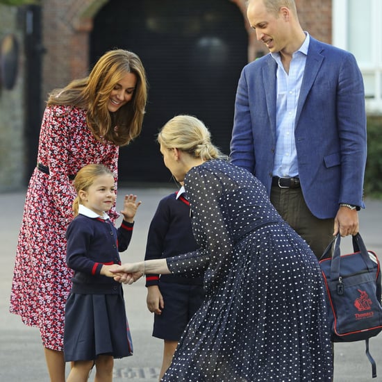 Princess Charlotte's First Day of School Pictures