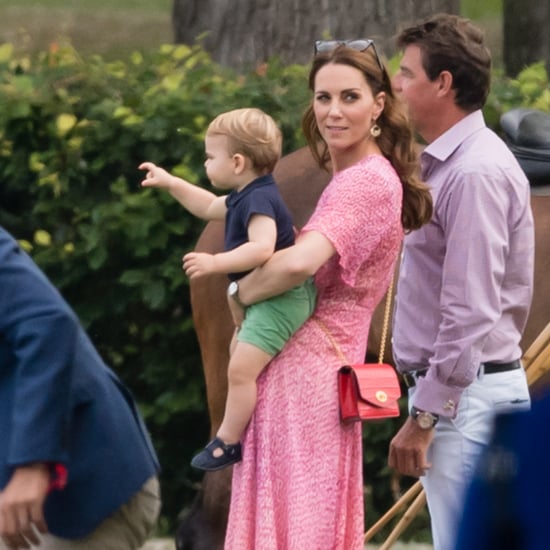 Kate Middleton Pink Dress Polo Match 2019