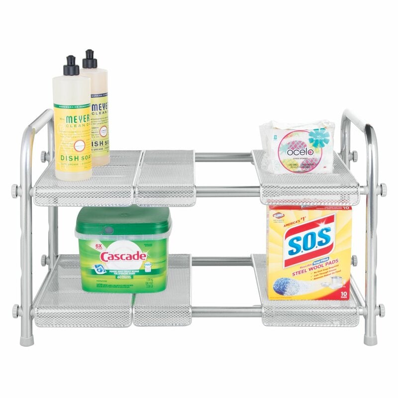 Cabrini Under Sink 2 Tier Expandable Helper Shelf