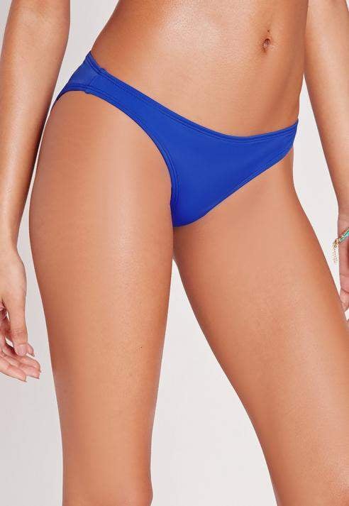 cobalt blue bikini bottoms