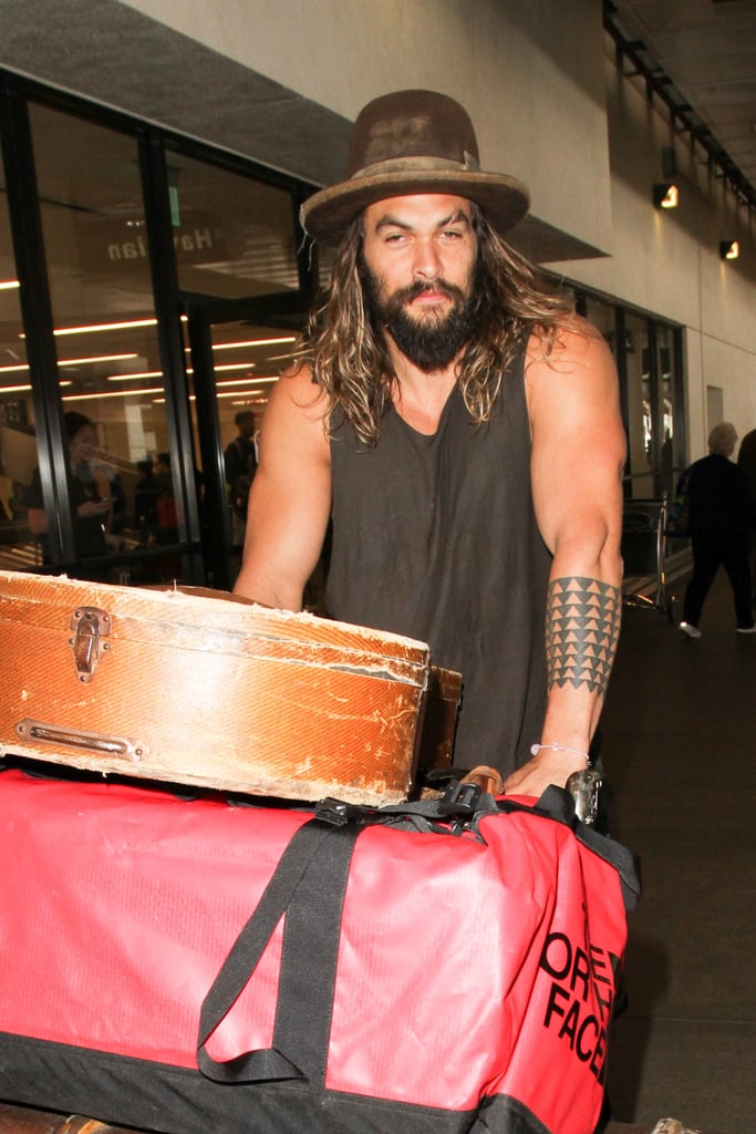 Jason Momoa Out in LA September 2016 Pictures