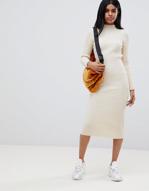 White Knit Midi Dress Hotsell, 53% OFF ...