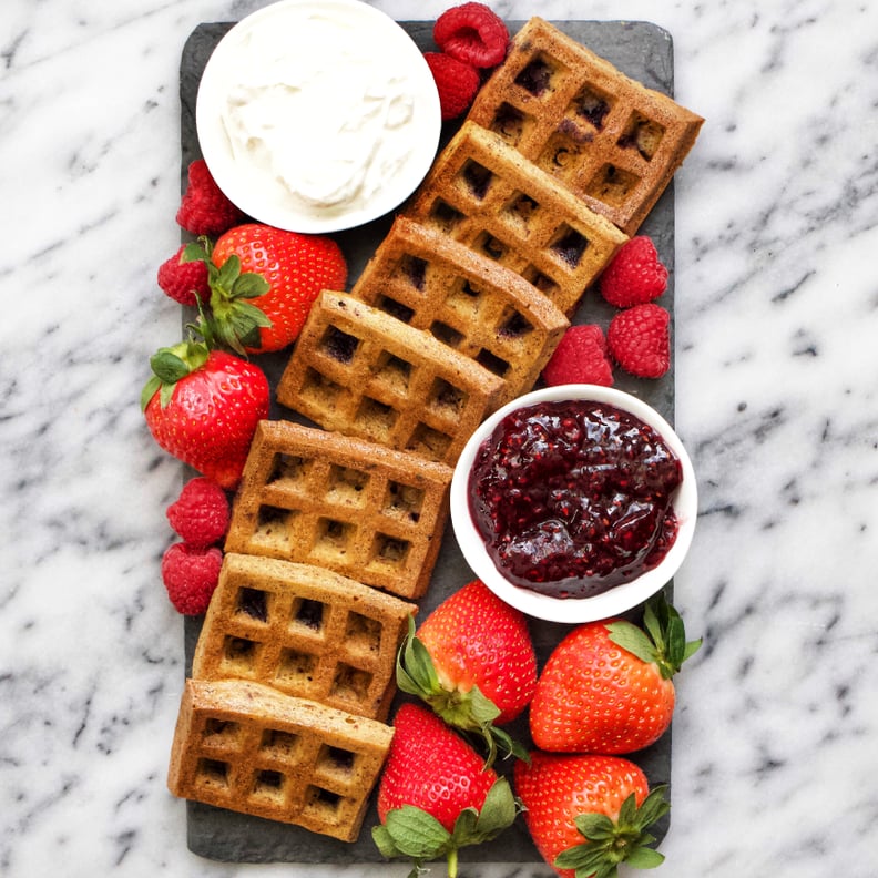 Evergreen Waffles, Mini, Chocolate Chip & Matcha: Calories, Nutrition  Analysis & More