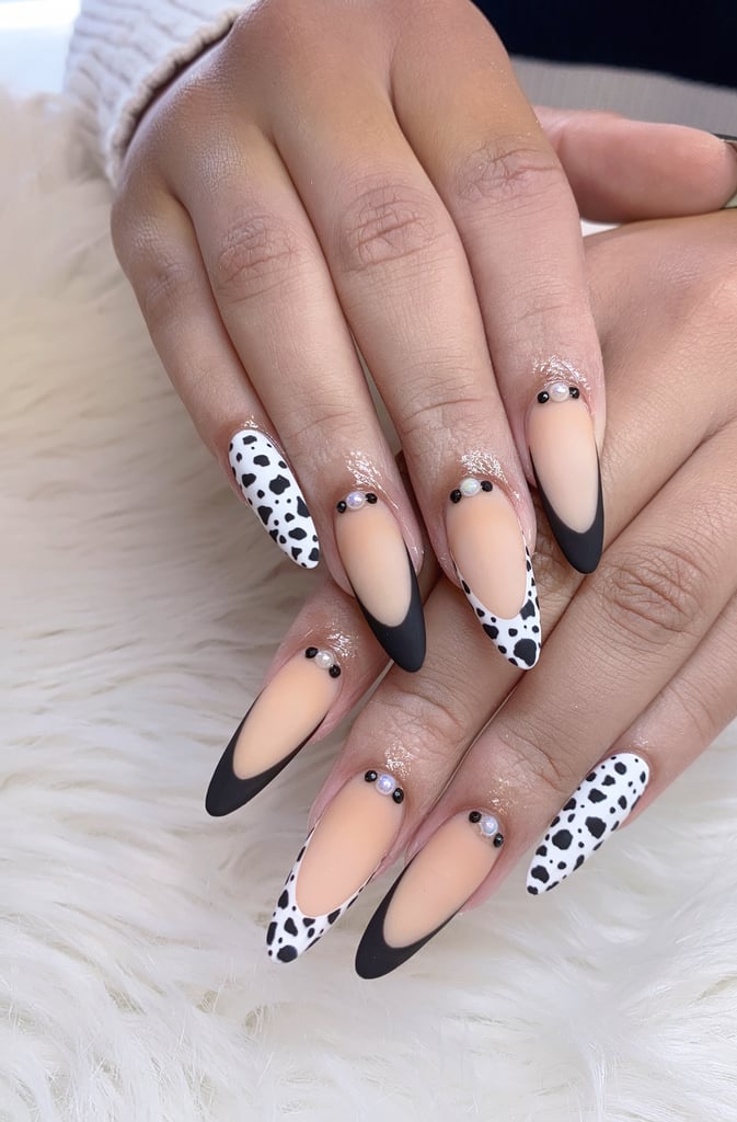 Cow-Print Nail Trend For Summer