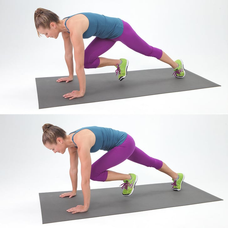 Mountain Climber HIIT Cardio Workout POPSUGAR Fitness Photo 4