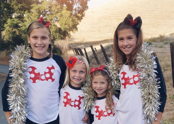 Minnie Mouse Bow Shirts