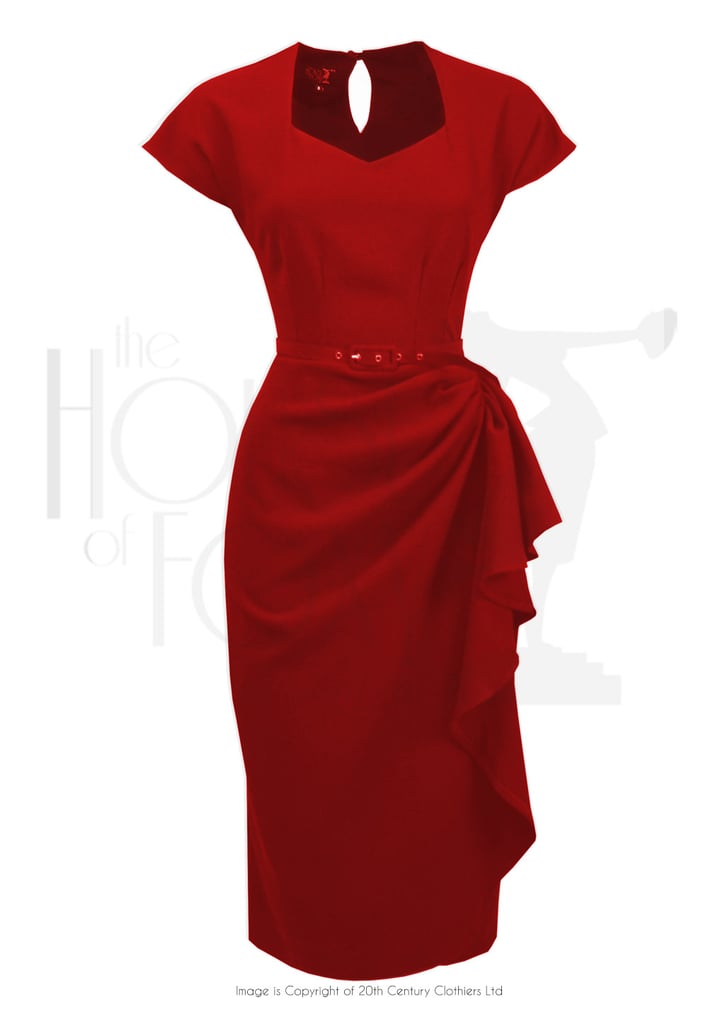 1940s Style Rita Hayworth Evening Dress