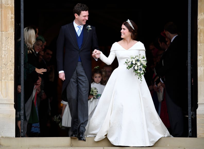 When Jack and Eugenie Were Beaming After Their Wedding