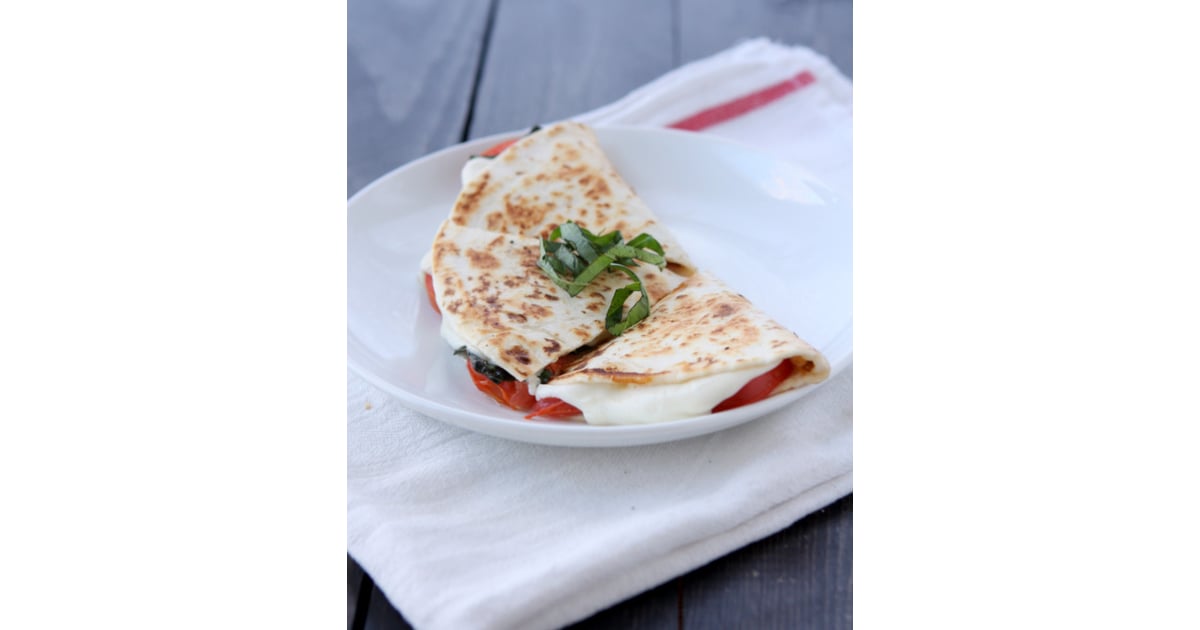 Margherita Pizza Quesadillas Quesadilla Recipes POPSUGAR Food Photo 8