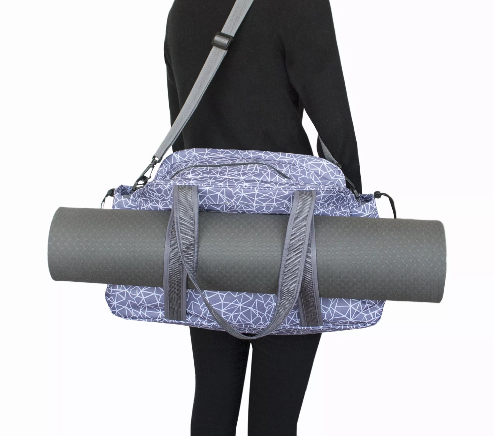 Leather Yoga Sling with Optional Yoloha Cork Yoga Mat – Cold