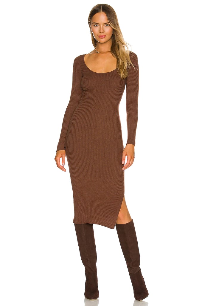 A Classic Sweater Dress L'Academie Nessa Sweater Dress The Best