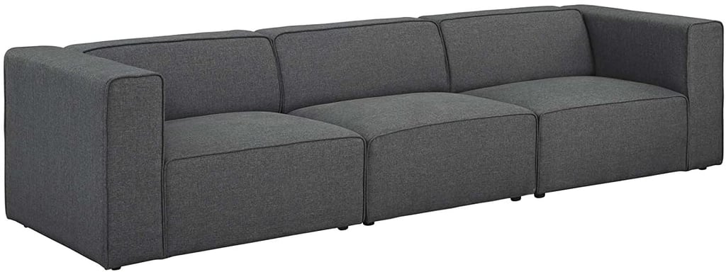 Modway Mingle Contemporary Modern 3-Piece Sectional Sofa