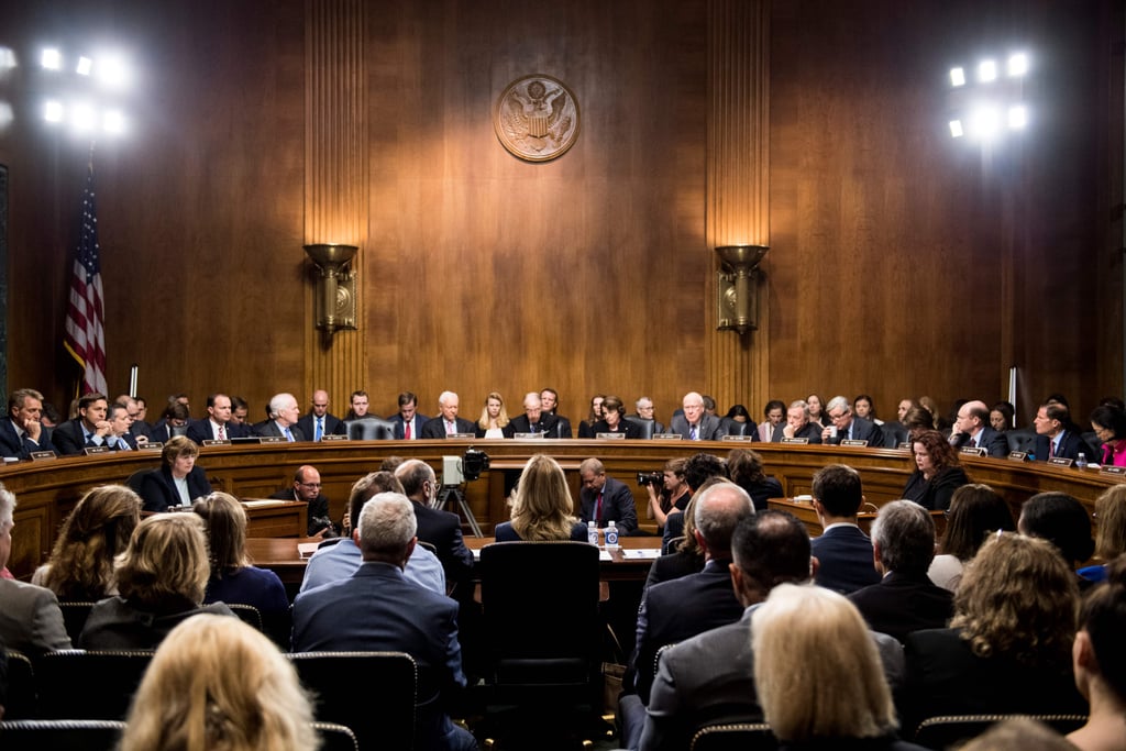 Pictures From the Senate Hearing on Brett Kavanaugh