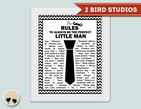 The Rules of Little Men